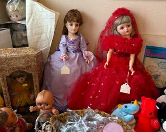 Madame Alexander Dolls, LOL dolls and accessories