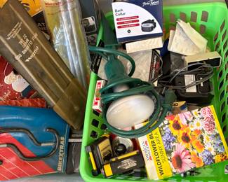 Outside lighting and plant tools weights