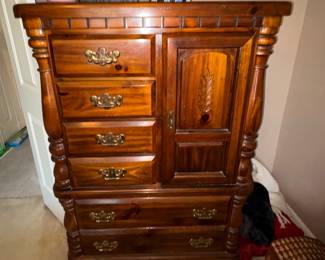 Chunky Tall Chest of Drawers