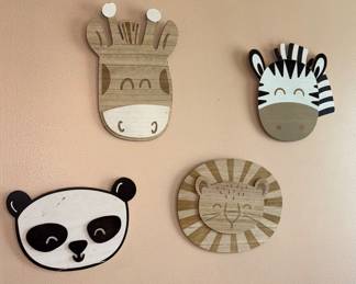 Animal wall plaques