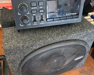 Pioneer speakers and radio