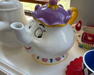 Mrs Pots Disney Tea Pot
