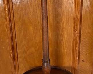 Antique Wood Floor lamp