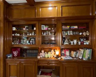 Bookshelf in Family Room