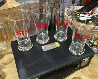 Stag Beer Glasses