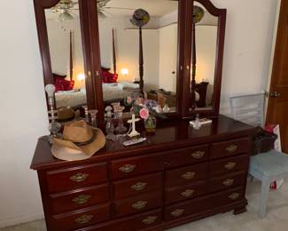 Matching Dresser with mirror