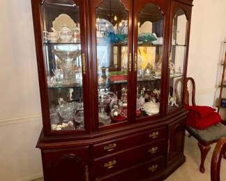 Light Up China Cabinet