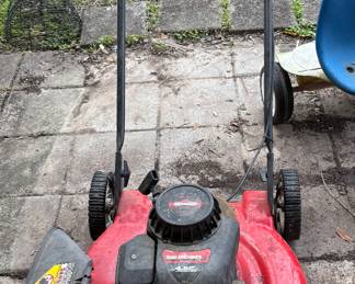 Yard machine lawnmower