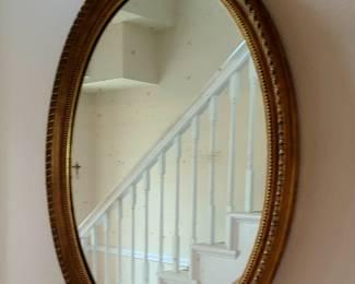 Antique Oval Mirror