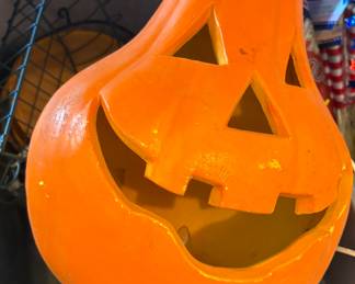 Halloween jack-o’-lantern