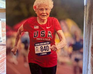 Well known Active Runner,
 Hurricane Hawkins! 