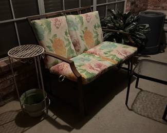 Glider and various plant stands