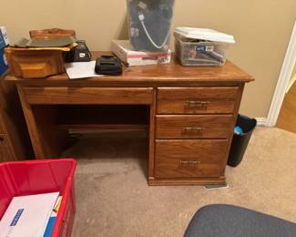 Oak desk
