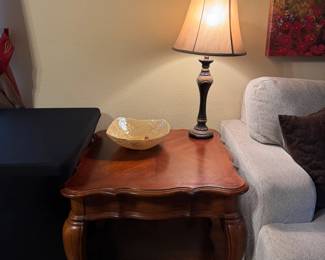 Oak side table