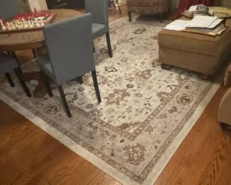 Nice beige area carpet