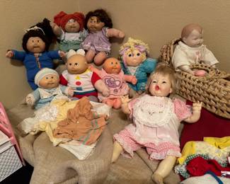 Vintage Cabbage patch dolls