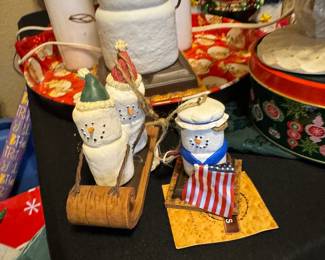 Mini s'mores Christmas decor