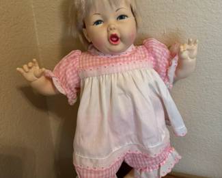Vintage 1980's Ideal Bouncing Baby Coo doll
