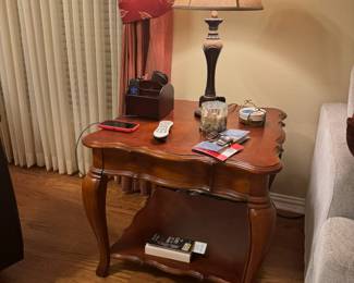 Oak side table