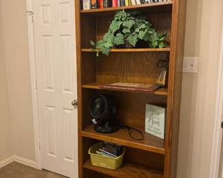 Oak bookcase