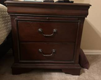 Matching side table - this one has pull out tray at top
