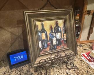 Framed artwork
