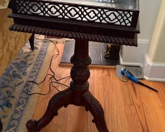 18th century silver table