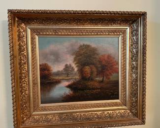 oil on canvas 1865