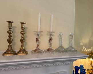 Antique candle sticks