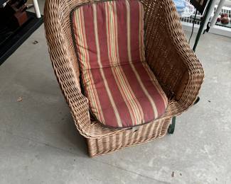 wicker chair