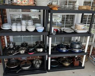 Pots, Pans & dishes