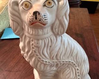 STAFFORDSHIRE SPANIEL 19th Century
