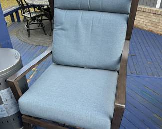2 outdoor chairs