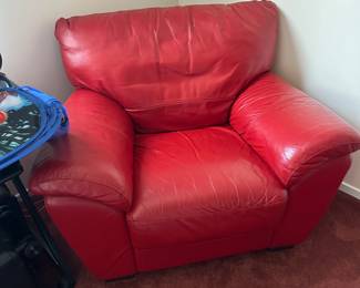 Macy’s leather chair