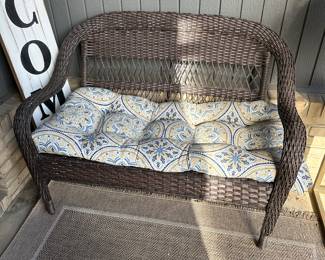 Front porch bench