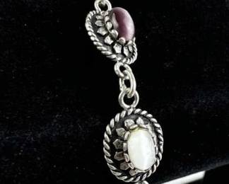 925 Silver 5 Gemstone Bracelet