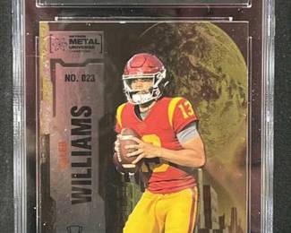 2022 Metal Universe Caleb Williams CGC 9