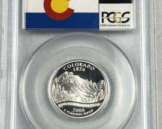 2006-S Silver PCGS PR69 DCAM Colorado Qtr.