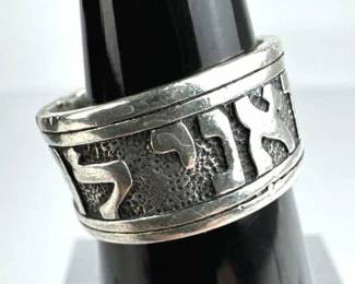 925 Silver James Avery Song of Solomon Band Ring