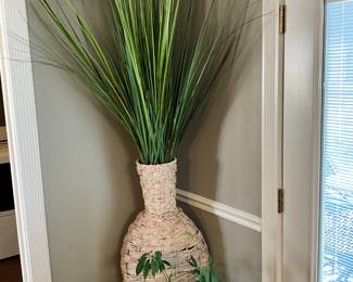 Decor behind LIVE plant
