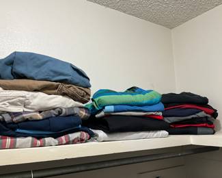 More men’s clothing
