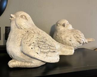Birds on TV Stand