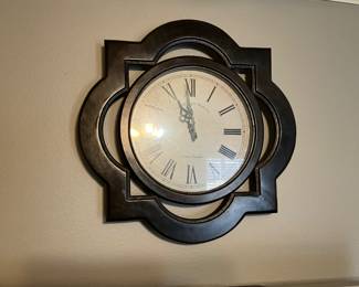 Clock in bedroom