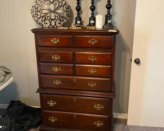 Chest with decor