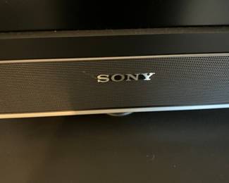 Sony TV in bedroom