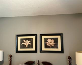 Pictures in bedroom