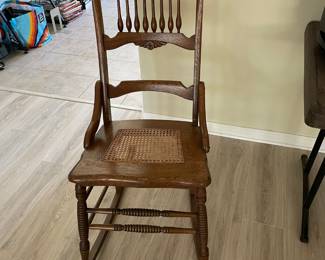 Country Cane seat rocker $100