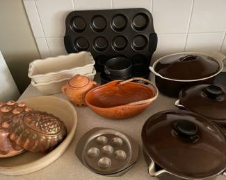 Le Creuset pieces