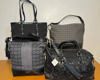 COACH Signature bags