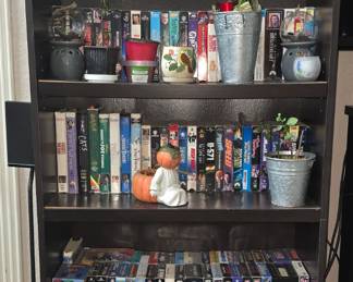 Shelf - Small Plants - Dvd's - VHS Tapes - Star Trak Collection 